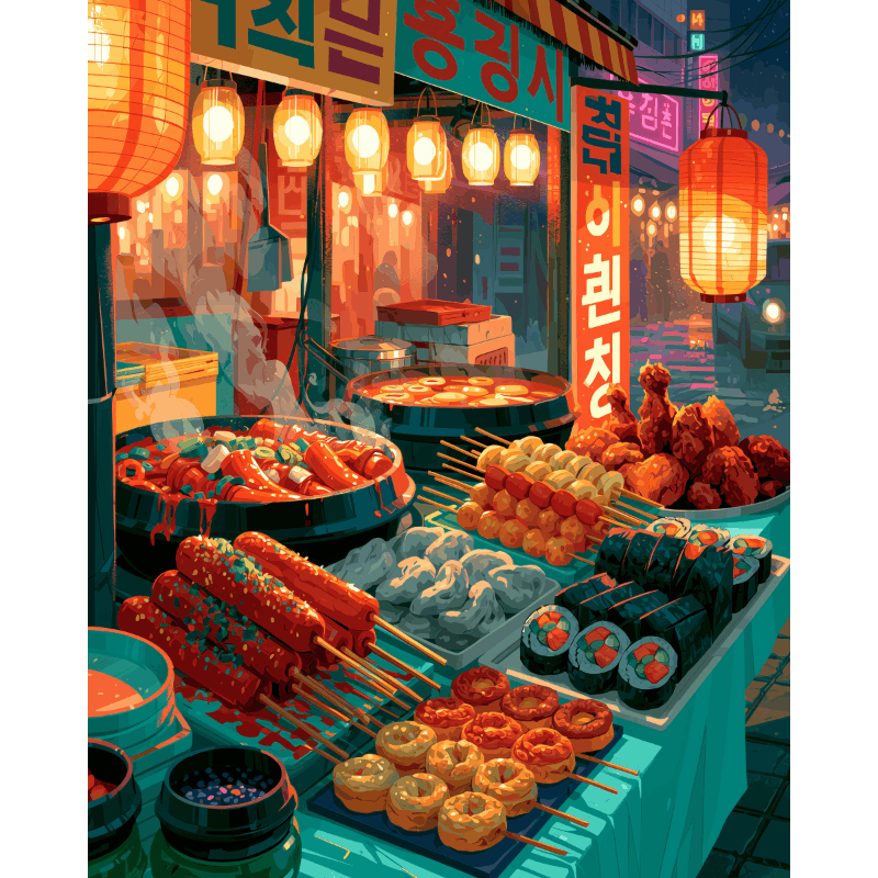 Koreaans streetfood