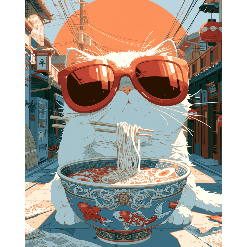 Ramen noedel vibes