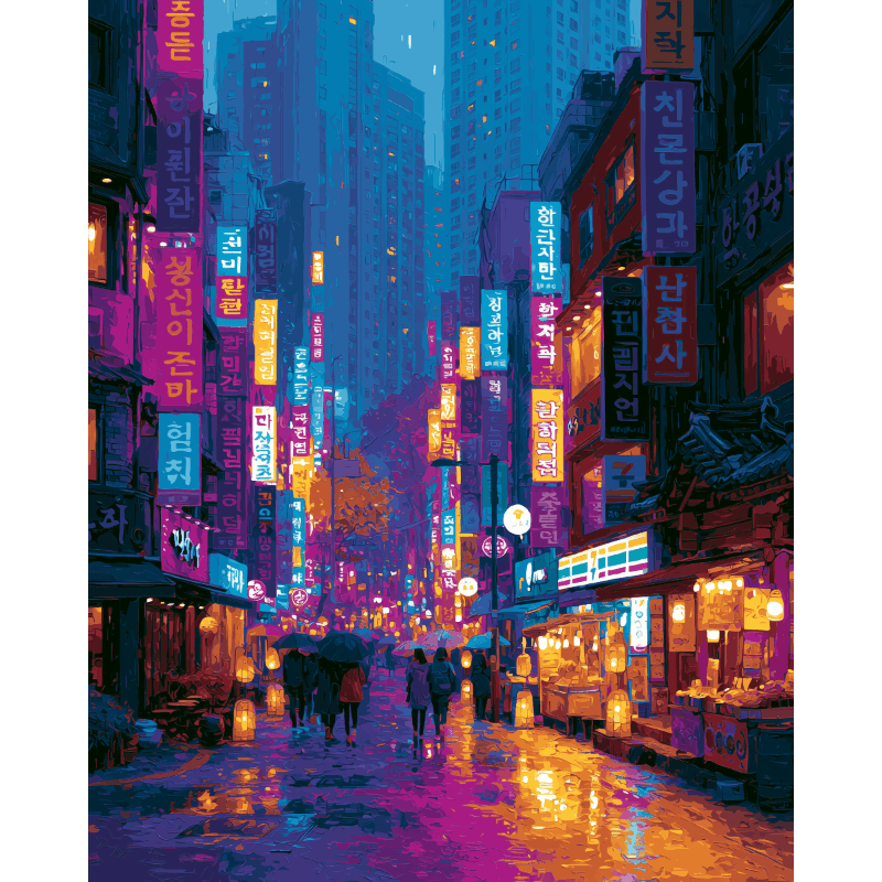 Neon Seoul