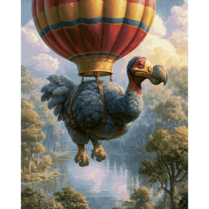 Dodo vogel ontdekkingsreiziger