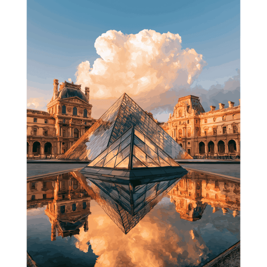 Louvre gloed