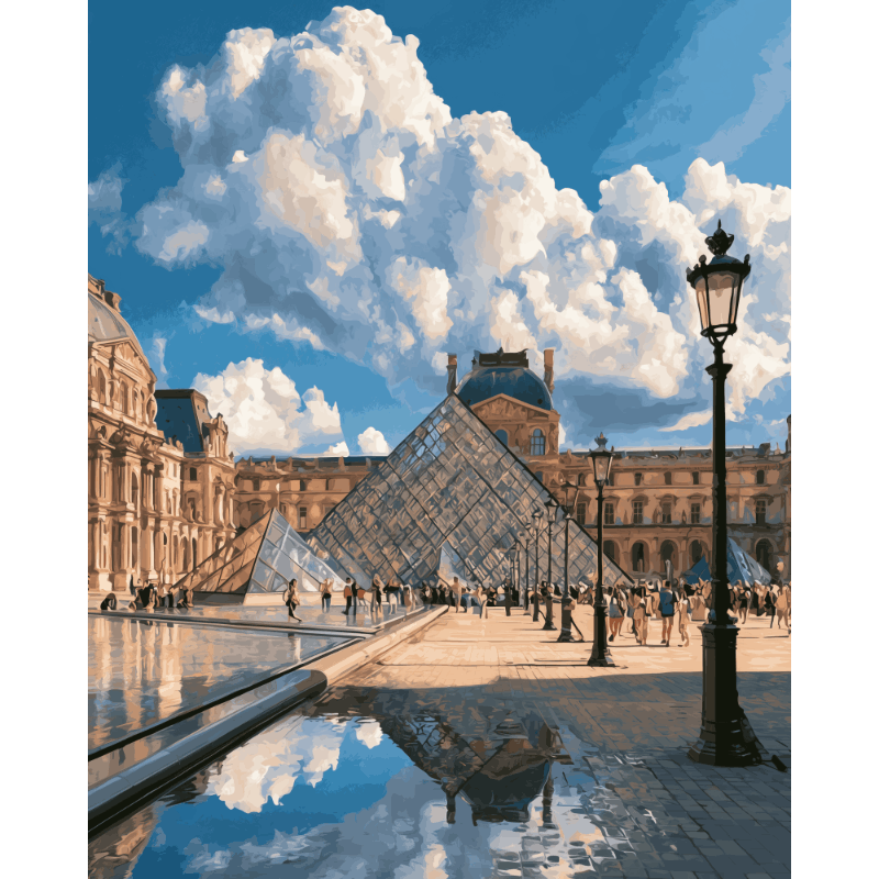 Louvre momenten