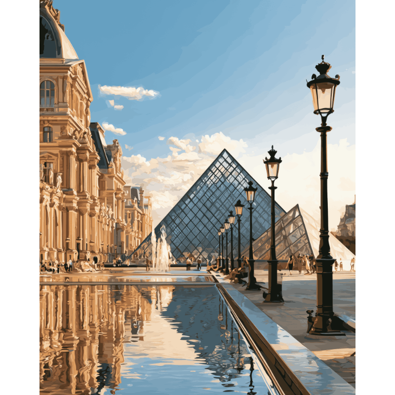 Louvre wandeling