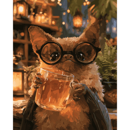 Nerdy vleermuis