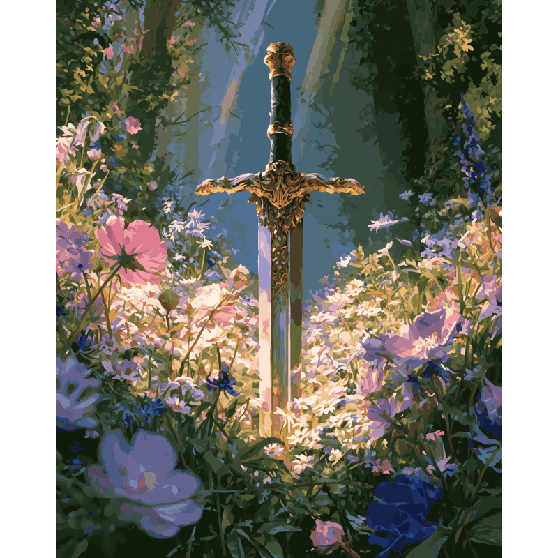 Bloeiend Excalibur