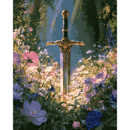 Bloeiend Excalibur