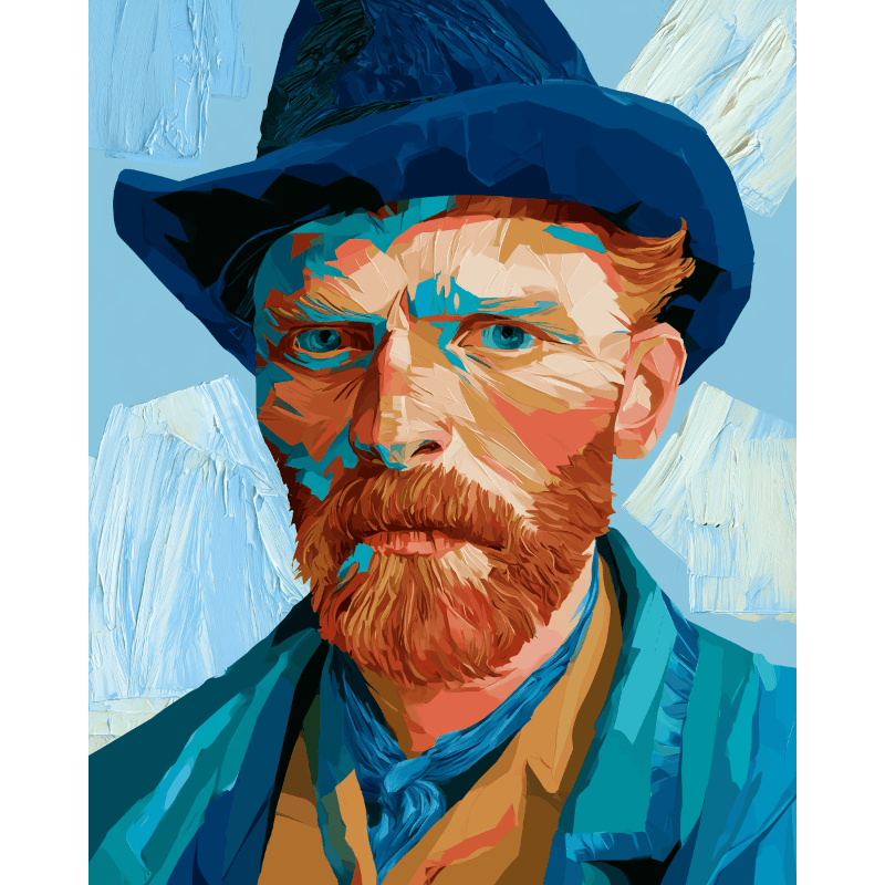Expressieve Van Gogh - Schilder Op Nummers