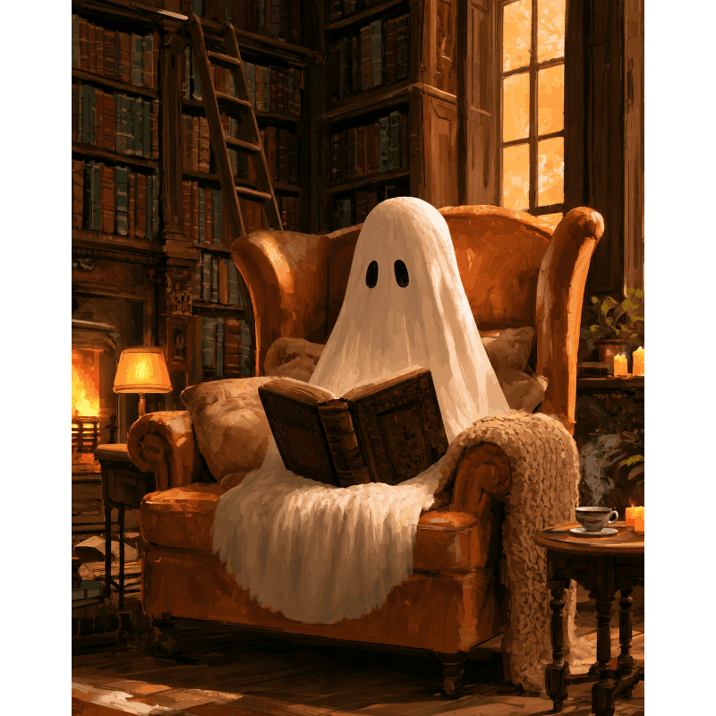 Spookverhalen - Schilder Op Nummers