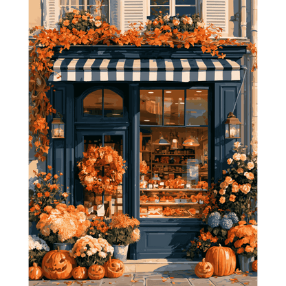 Oktober lekkernijen - Schilder op nummers