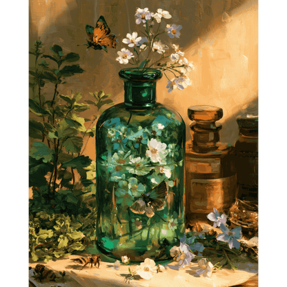 Natuurlijke apotheek - Schilder op nummers