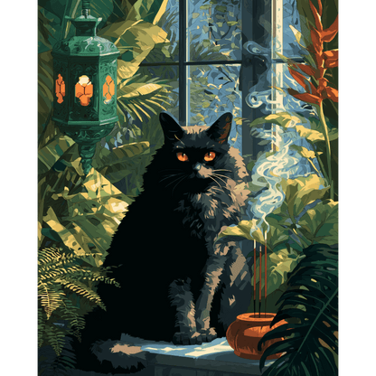 Botanische magie - Schilder op nummers