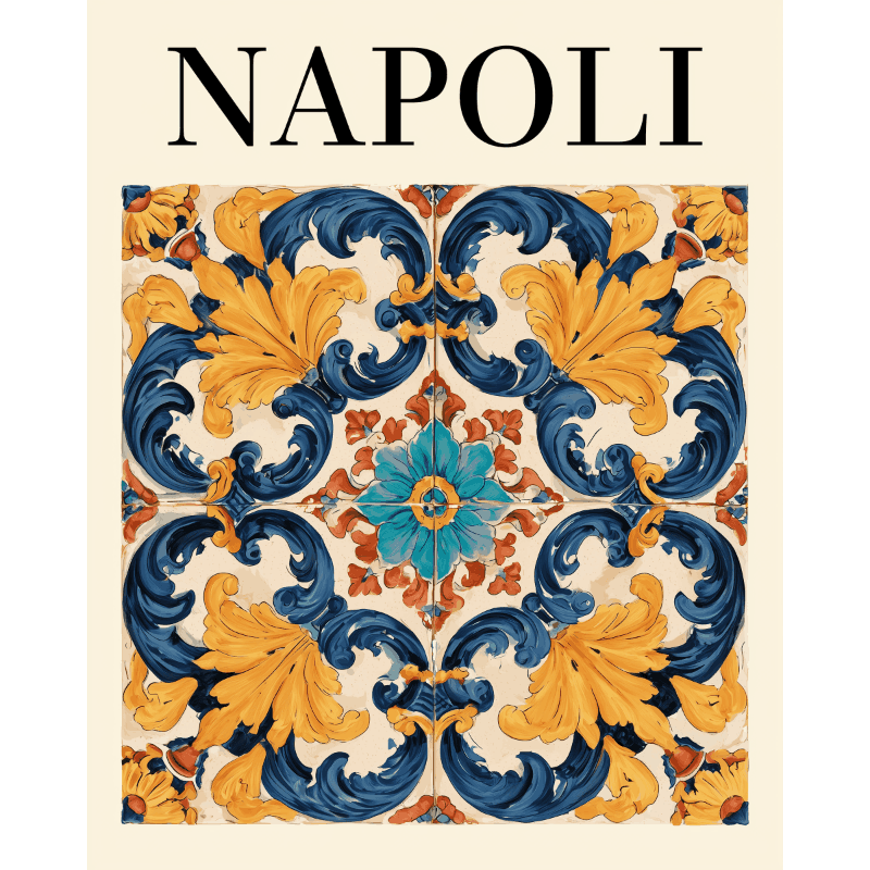 Bella Napoli - Schilder op nummers