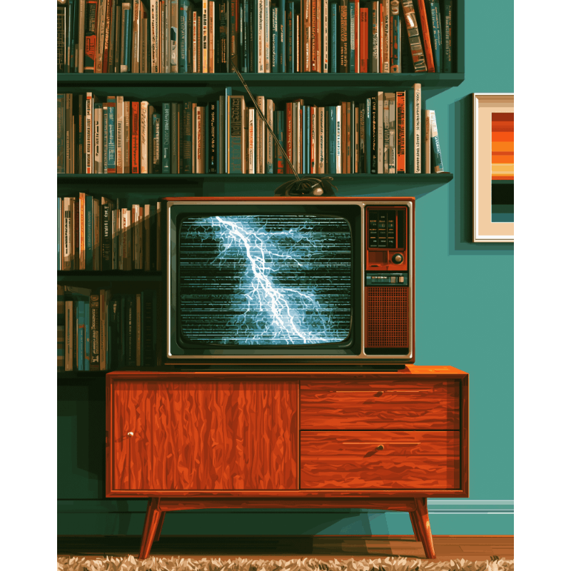 Elektrische nostalgie - Schilder op nummers