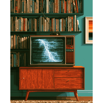 Elektrische nostalgie - Schilder op nummers