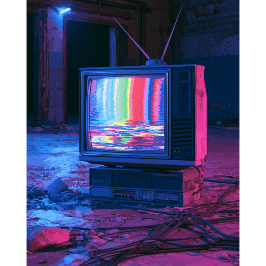 Neon nostalgie - Schilder Op Nummers