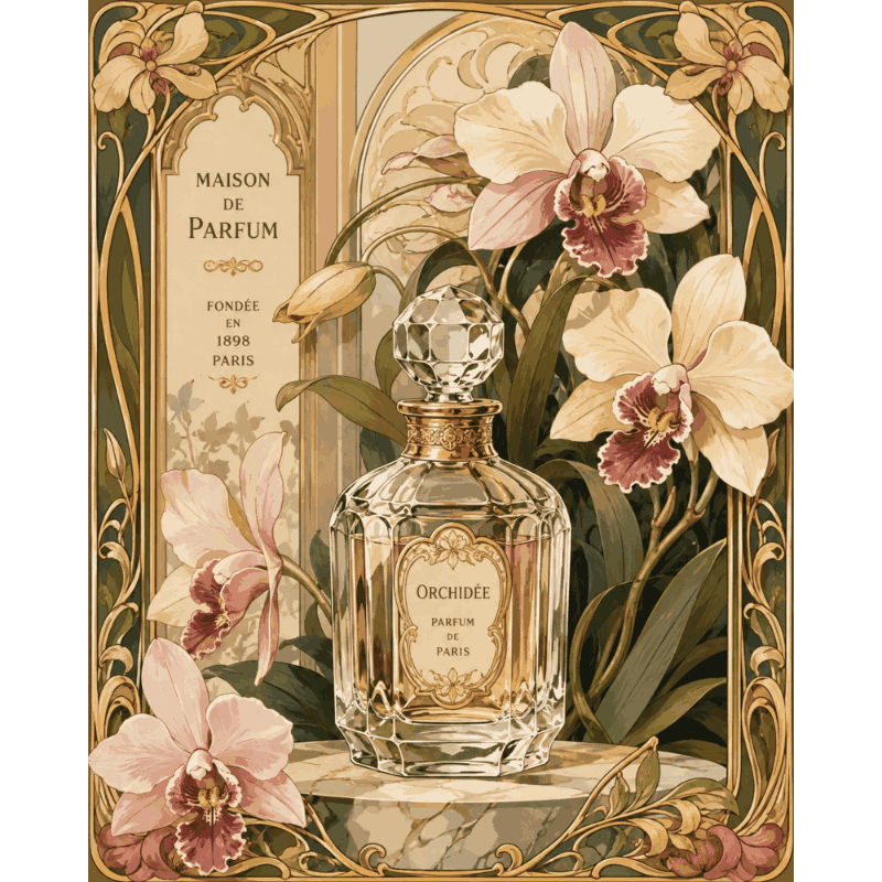 Orchidee luxe - Schilder Op Nummers