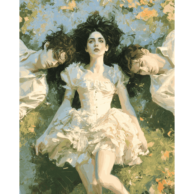 Ophelia sluimert - Schilder Op Nummers