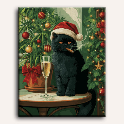 Brutale kerstkat