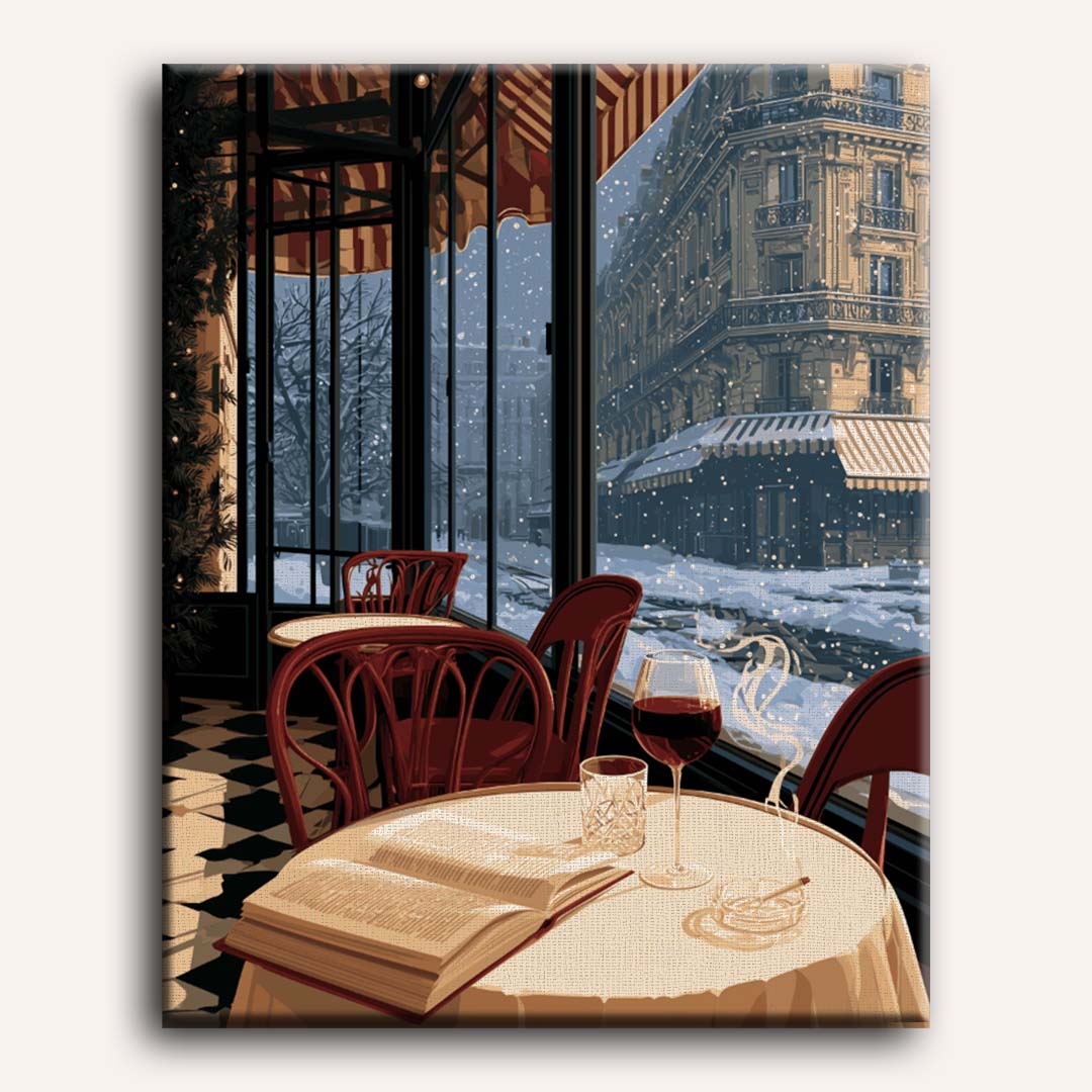 A Parisian Café Evening
