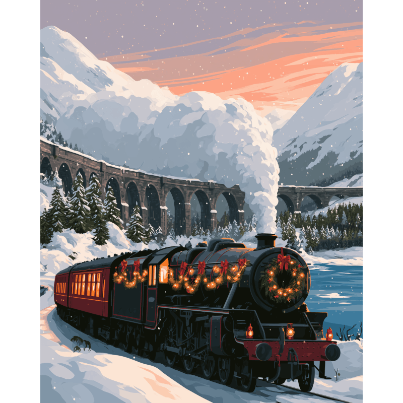 Kerstexpress - Schilder Op Nummers