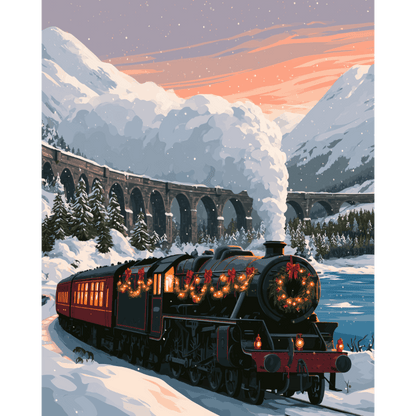 Kerstexpress - Schilder Op Nummers