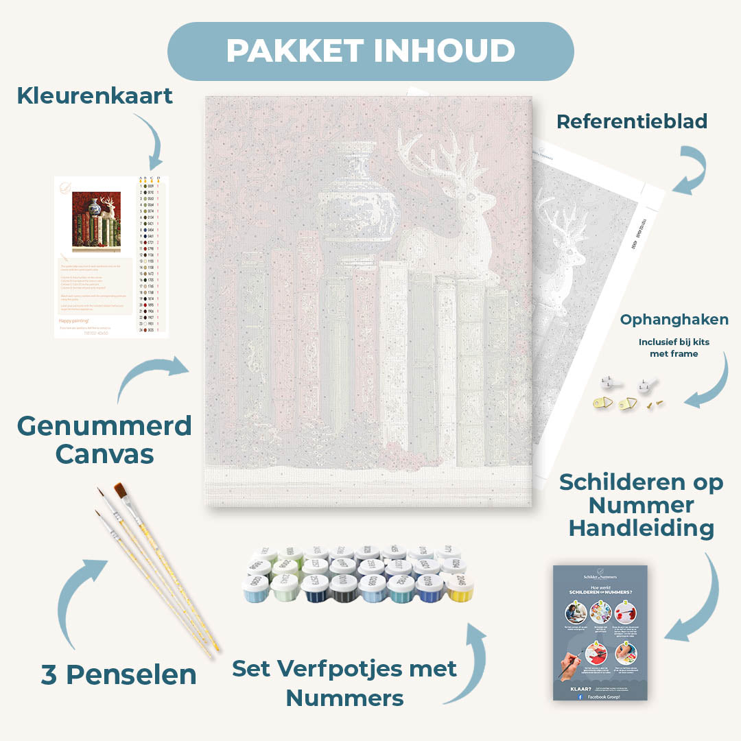 Kerstbibliotheek hoekje