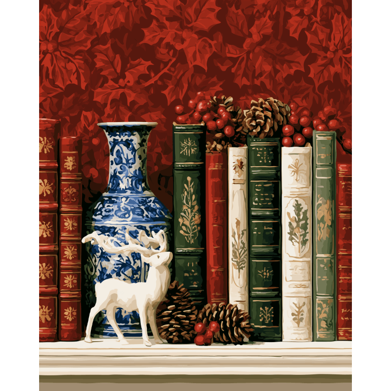 Hert tussen de boeken