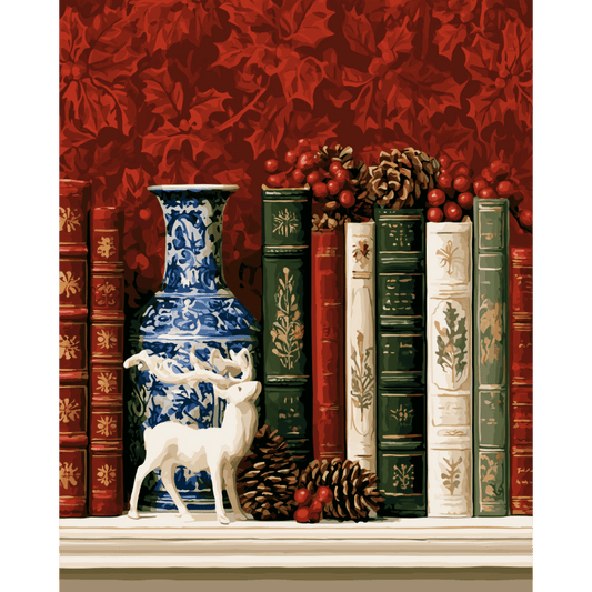 Hert tussen de boeken