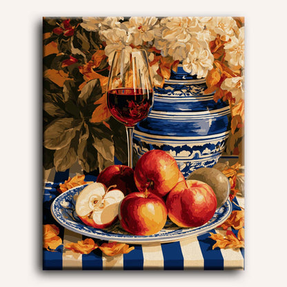 Appels oogst tafel