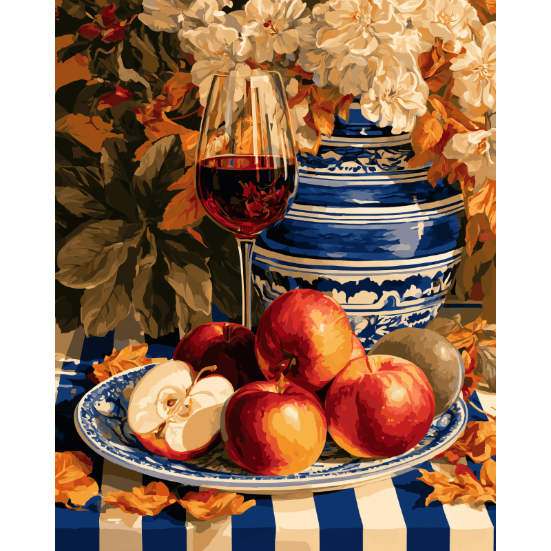 Appels oogst tafel