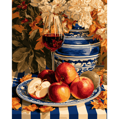 Appels oogst tafel