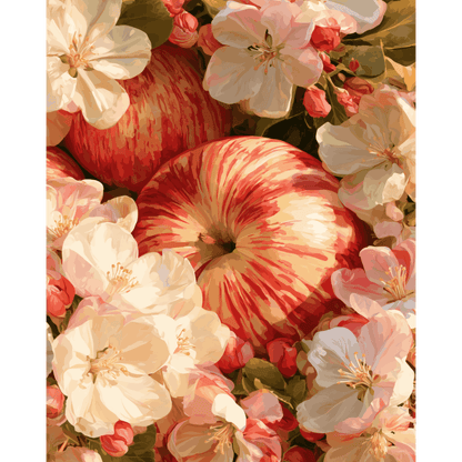 Appelbloesem bos