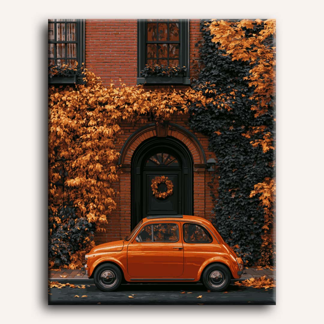 Herfst straathoek