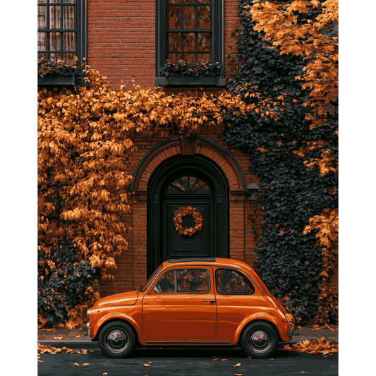 Herfst straathoek