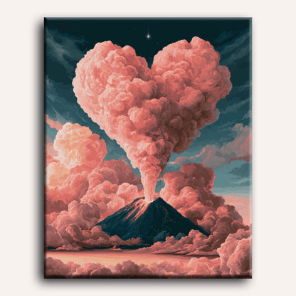 Hart in de lucht