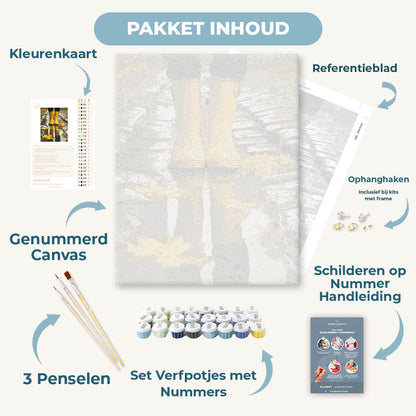 Regenlaarsjes reflectie