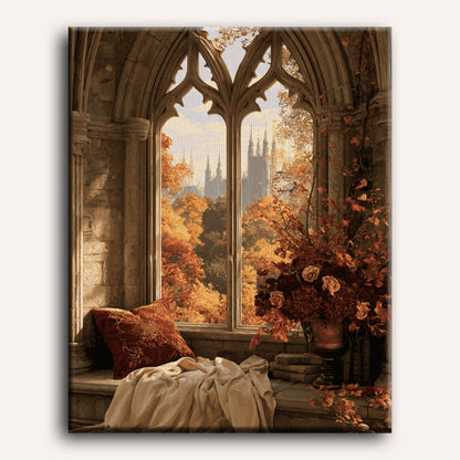 Herfst leesraam