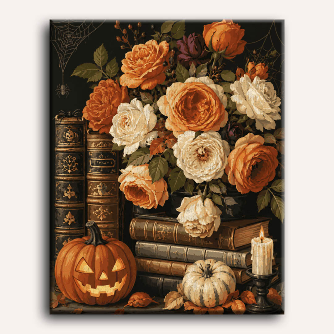 Herfst rozenboeket