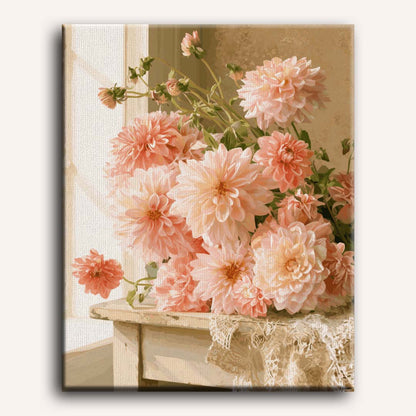 Dahlia vensterbank