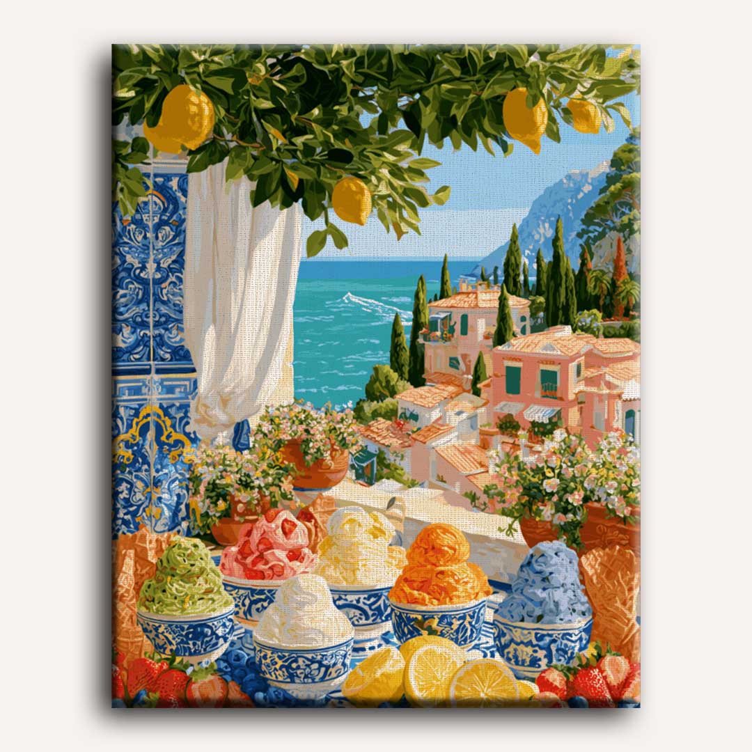 Delfts gelato kommen