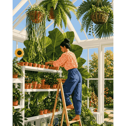 Kas tuinier - Schilder Op Nummers
