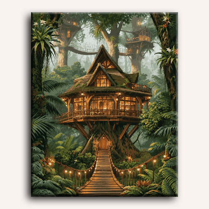 Jungle boomhut