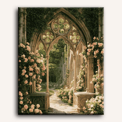 Rozen op ruïnes