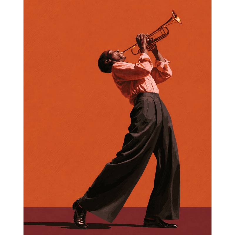 Jazz solo - Schilder Op Nummers