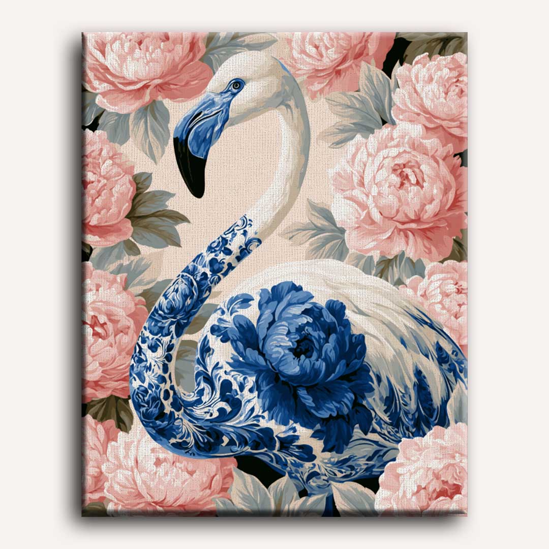 Flamingo & pioenen