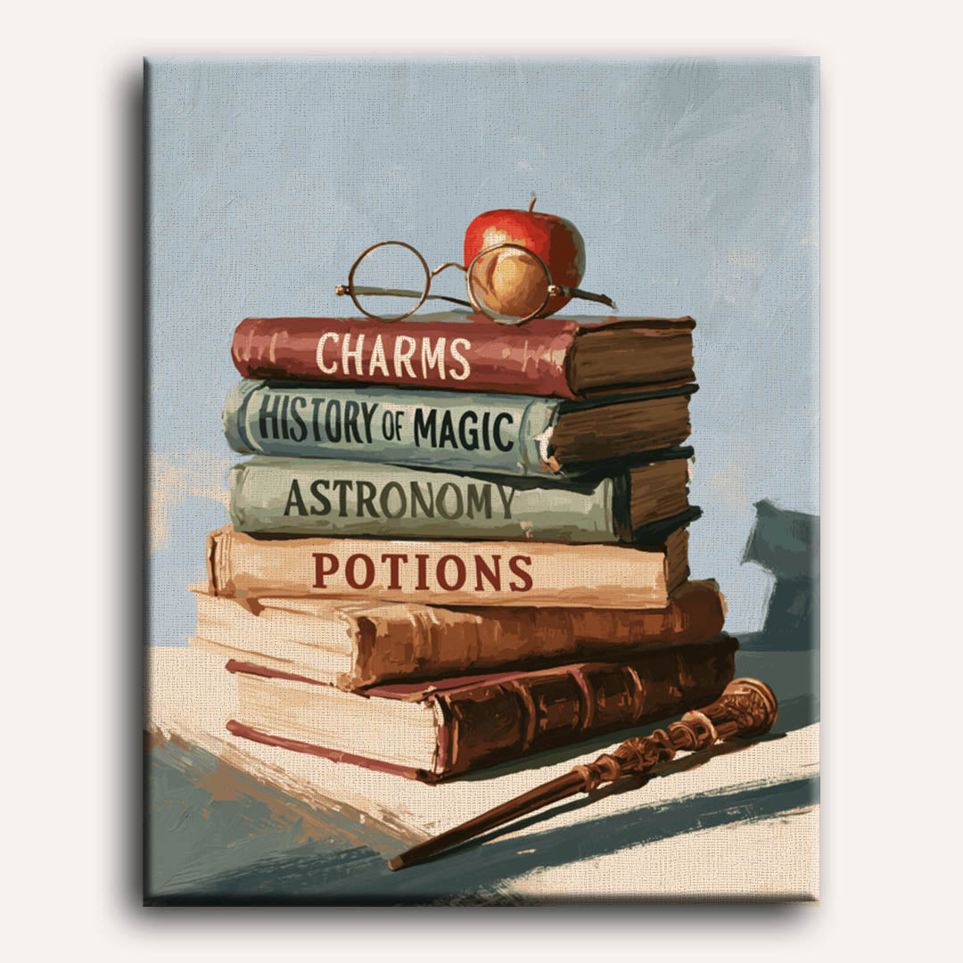 Stapel toverboeken