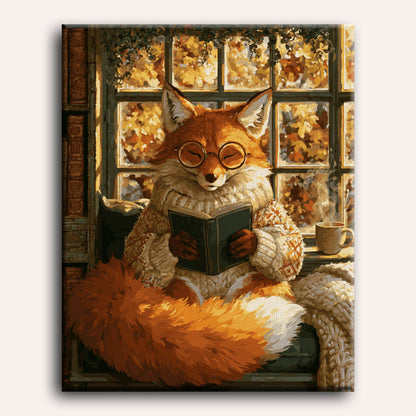 De boekenliefhebber vos