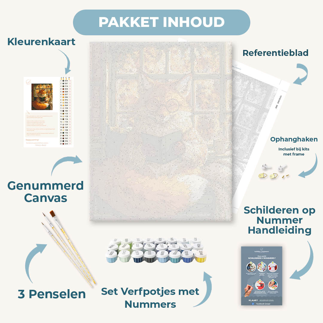 De boekenliefhebber vos