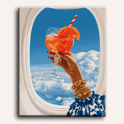 Aperol spritz in de wolken
