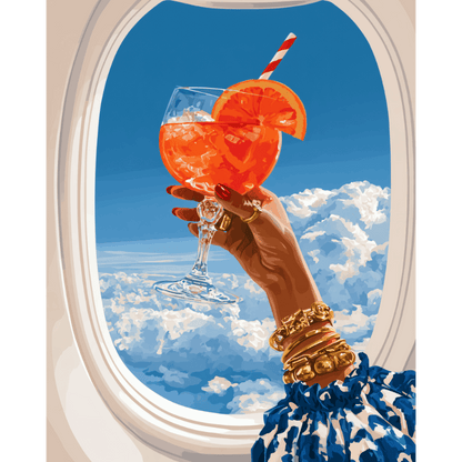 Aperol spritz in de wolken